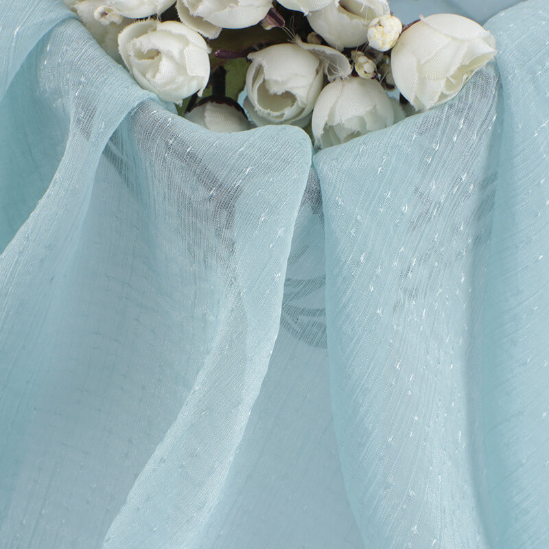 Dress Star Lurex Polyester Chiffon Fabric for Dress Wholesale Supplier 4